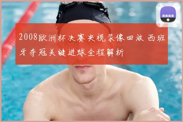 2008欧洲杯决赛央视录像回放 西班牙夺冠关键进球全程解析
